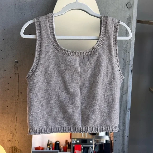 Boxy knit tank - Picture 3 of 4